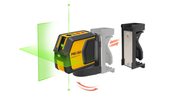 P2LC15G CROSS LINE LASER LEVEL WITH PLUMB POINTS